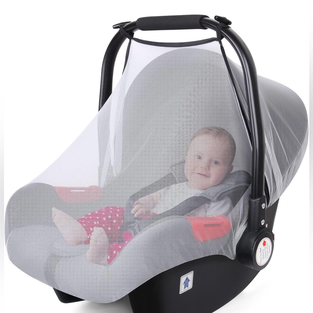 Mosquito/Bee/Bug Net for Baby Car Seat Carriers - Universal Fit